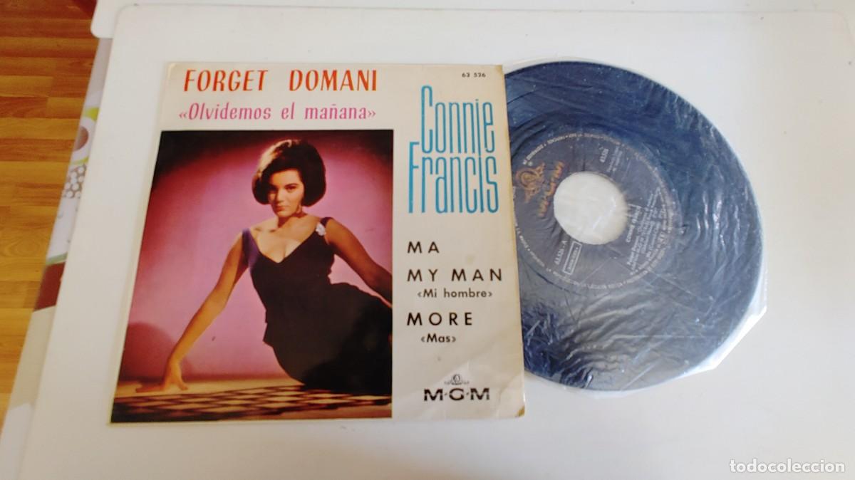 Discos de vinilo: CONNIE FRANCIS-EP FORGET DOMANI +3 - Foto 1