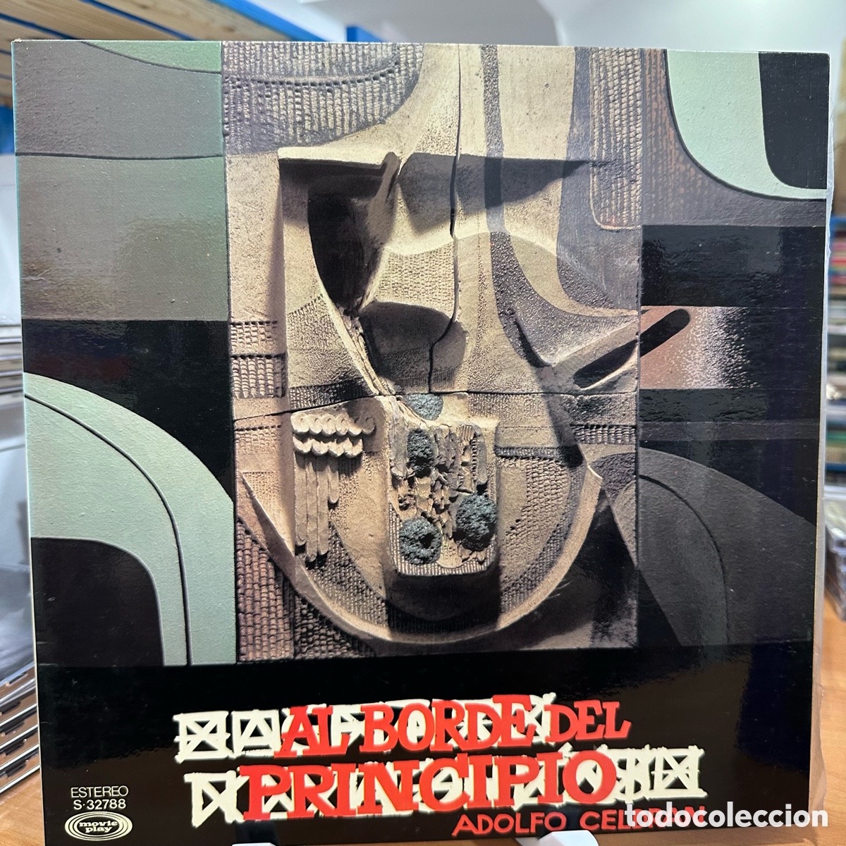 Discos de vinilo: Adolfo Celdran - Al Borde Del Principio (LP) - Foto 1