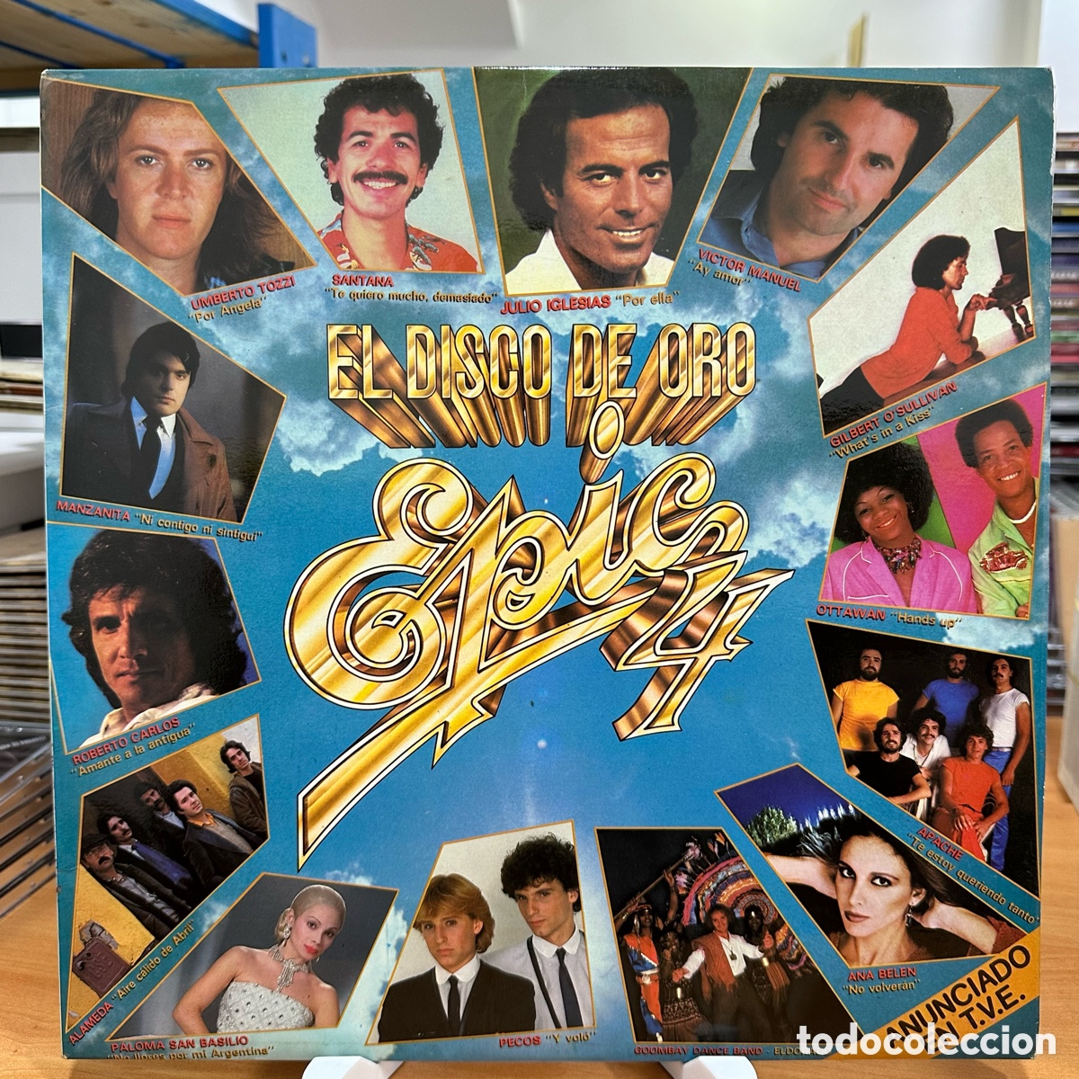 Discos de vinilo: Varios - &rdquo;El Disco De Oro&rdquo; Epic4 (LP, Comp) - Foto 1