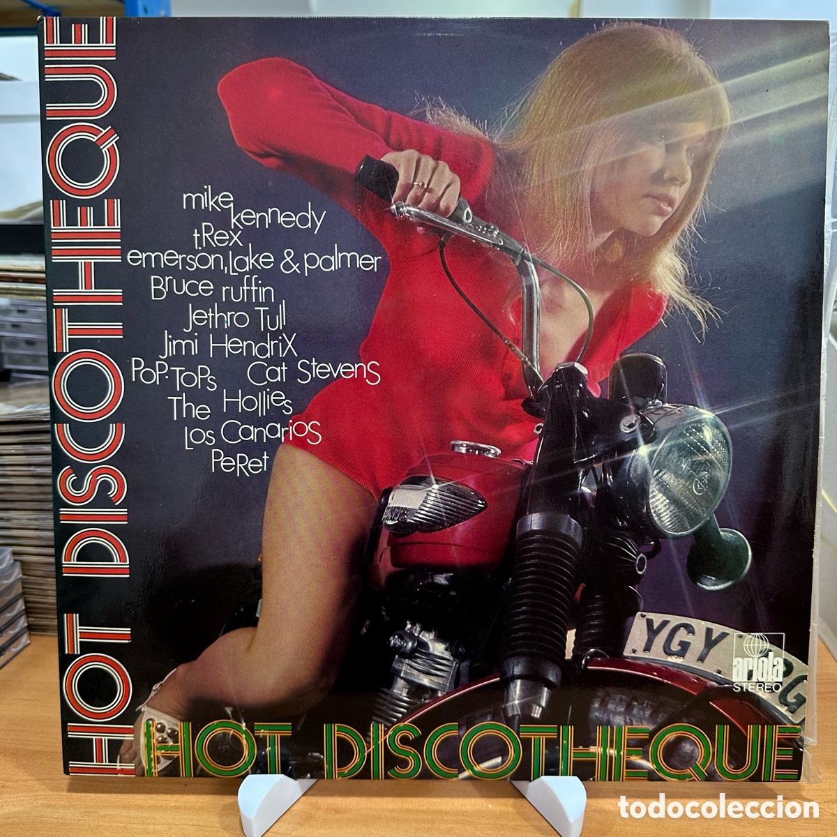 Discos de vinilo: Various - Hot Discotheque (LP, Comp) - Foto 1