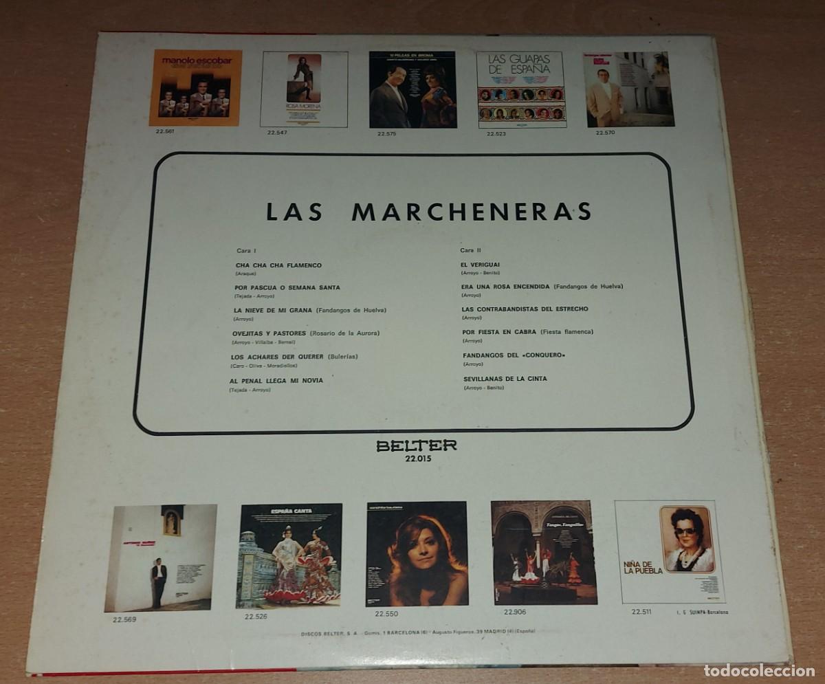 Discos de vinilo: LP LAS MARCHENERAS BELTER A&Ntilde;O 1966 - Foto 2