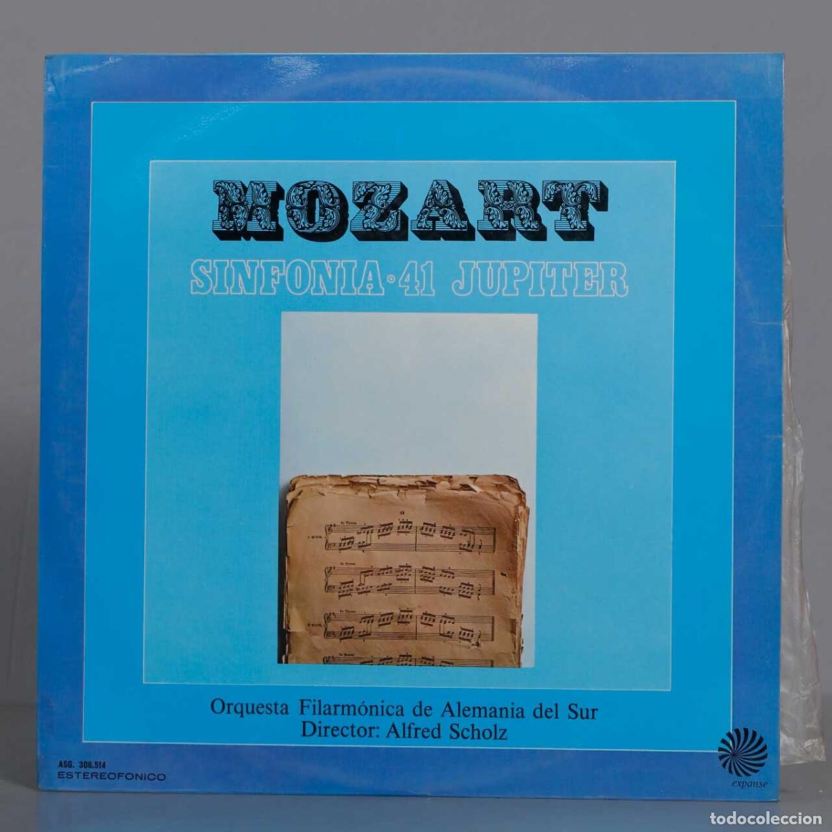 Discos de vinilo: LP. MOZART. SINFONIA 41. SCHOLZ