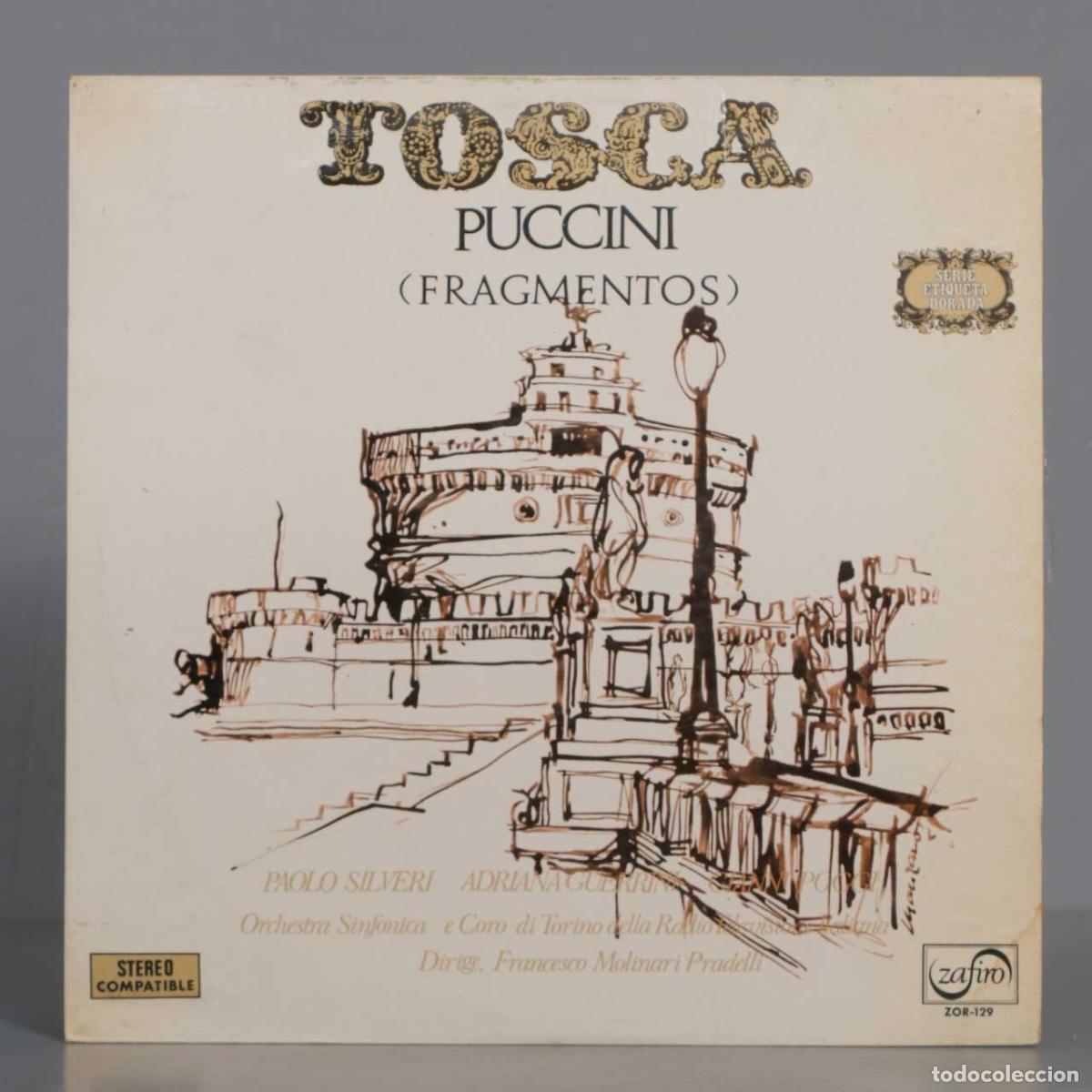 Discos de vinilo: LP. TOSCA FRAGMENTOS. PUCCINI. PRADELLI - Foto 1