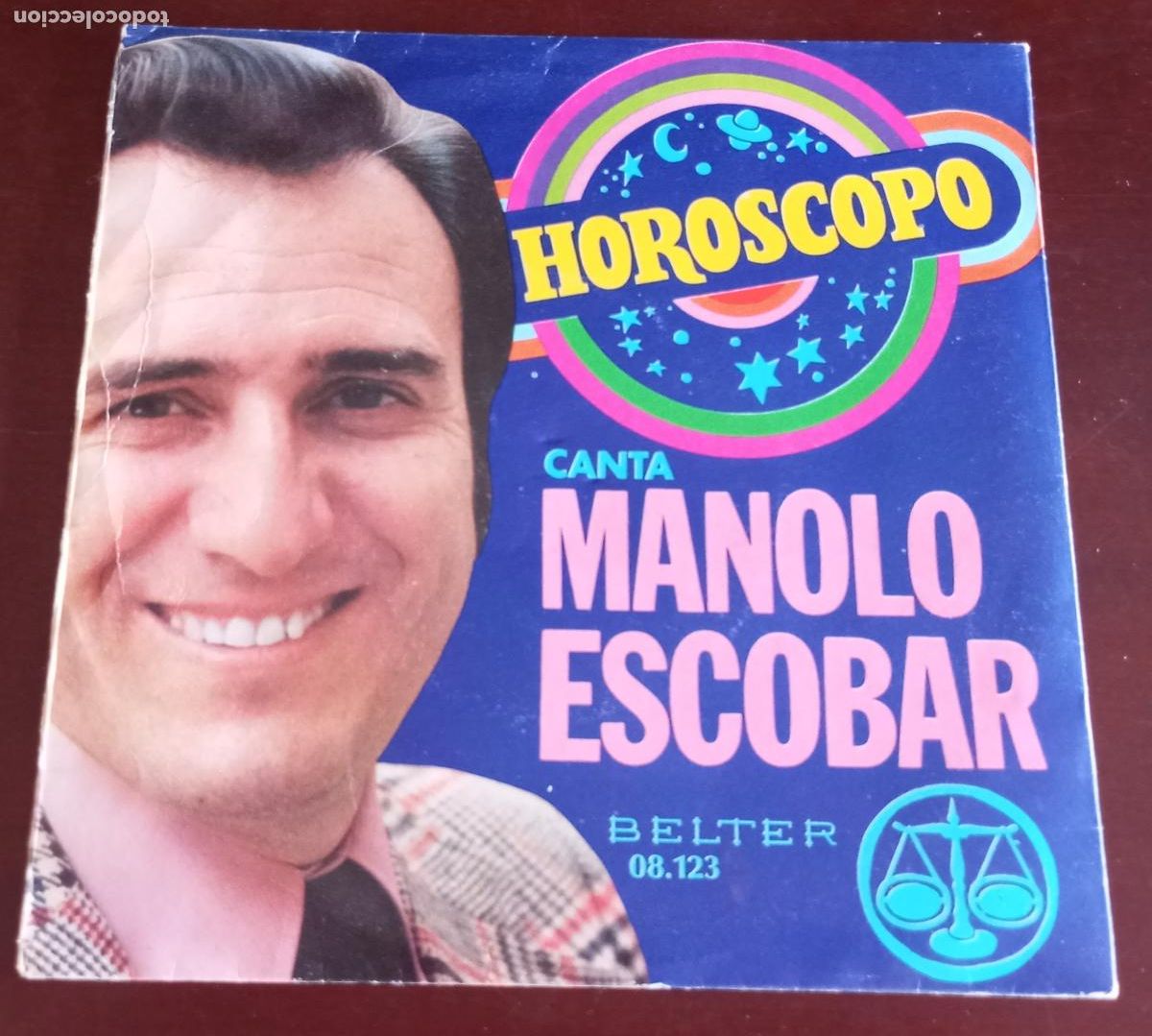 Discos de vinilo: MANOLO ESCOBAR - HOROSCOPO - SINGLE - Foto 1