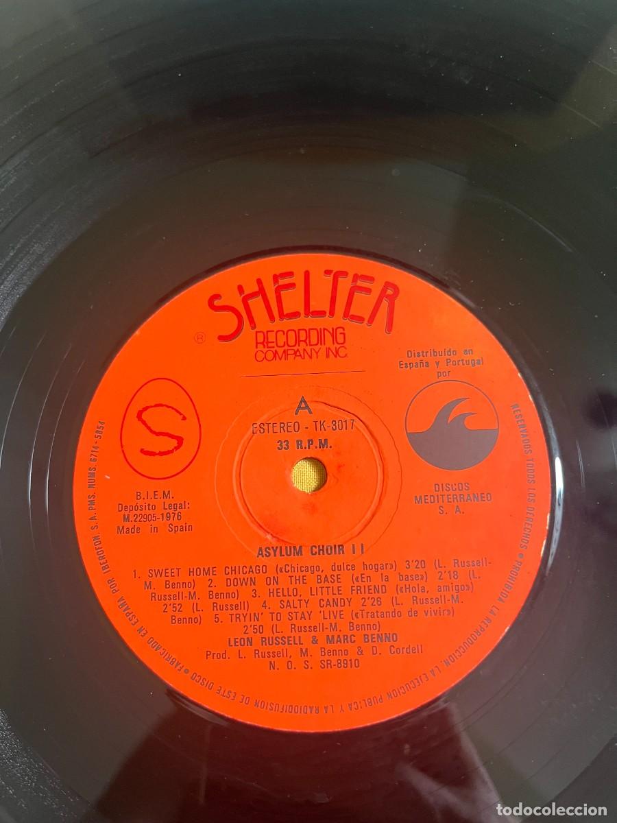 Discos de vinilo: Leon Russell & Marc Benno &lrm;&ndash; Asylum Choir II - Foto 4