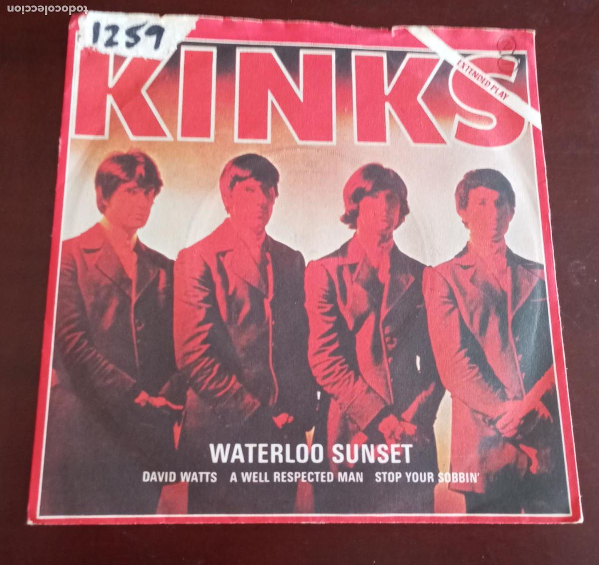 Discos de vinilo: THE KINKS - WATERLOO SUNSET + 3 EP.S - 1967 - UK - Foto 1