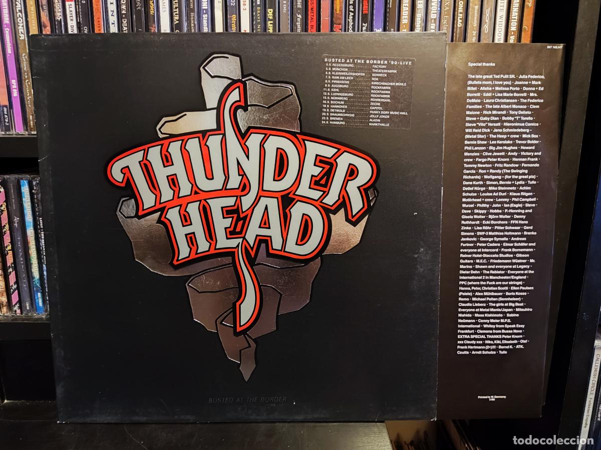 Discos de vinilo: THUNDERHEAD - BUSTED AT THE BORDER - Foto 1