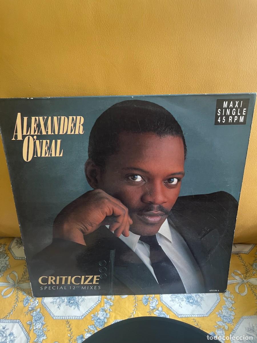 Discos de vinilo: Alexander ONeal &lrm;&ndash; Criticize (Special 12&rdquo; Mixes) - Foto 1