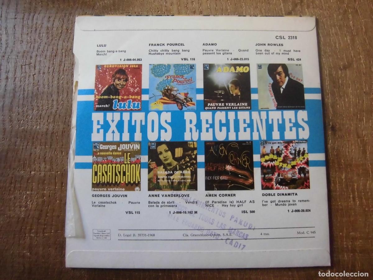 Discos de vinilo: SINGLE VINILO 45 RPM MATT MONRO - Foto 2