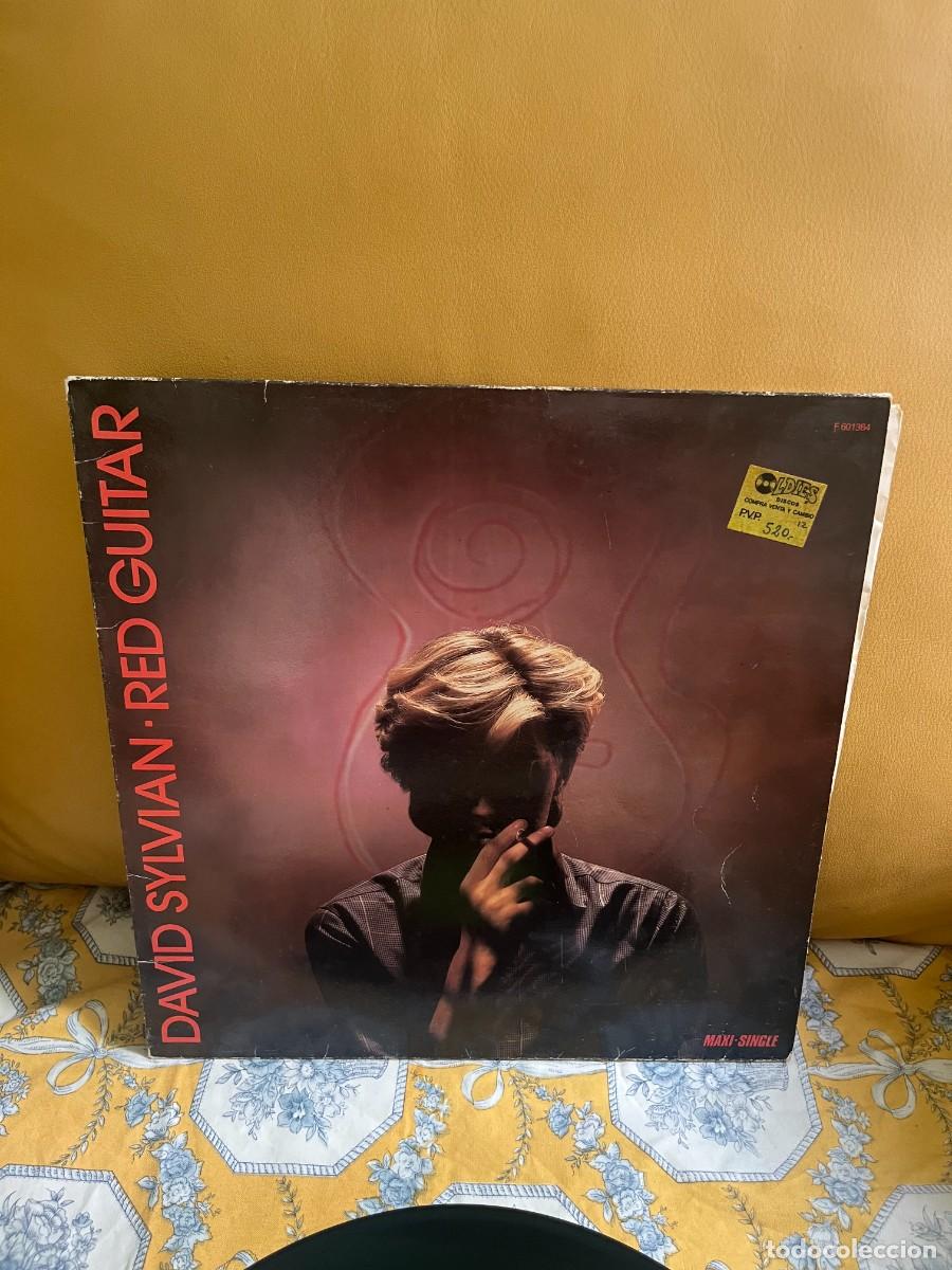 Discos de vinilo: David Sylvian &lrm;&ndash; Red Guitar - Foto 1