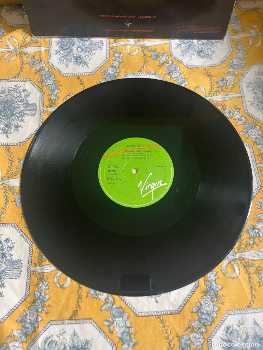 Discos de vinilo: David Sylvian &lrm;&ndash; Red Guitar - Foto 3