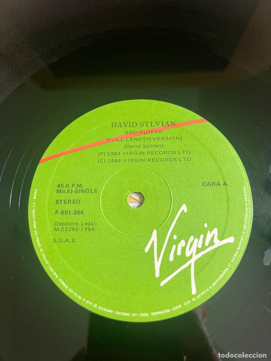 Discos de vinilo: David Sylvian &lrm;&ndash; Red Guitar - Foto 4