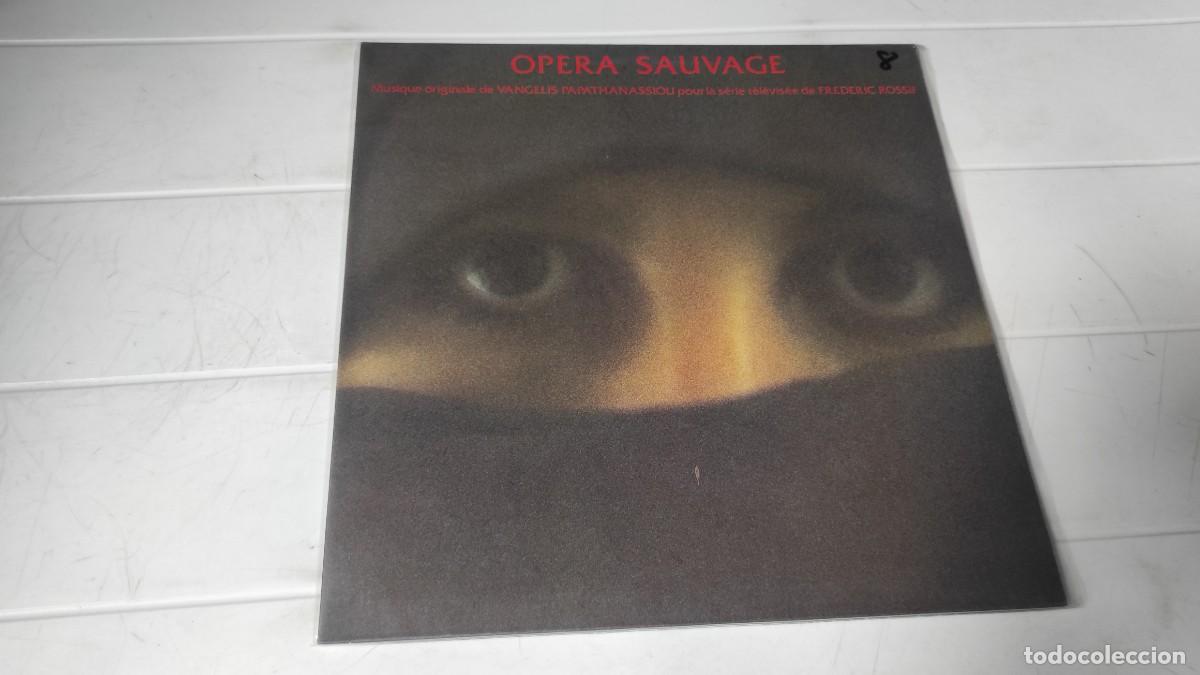 Discos de vinilo: LP VANGELIS - OPERA SAUVAGE - Foto 1