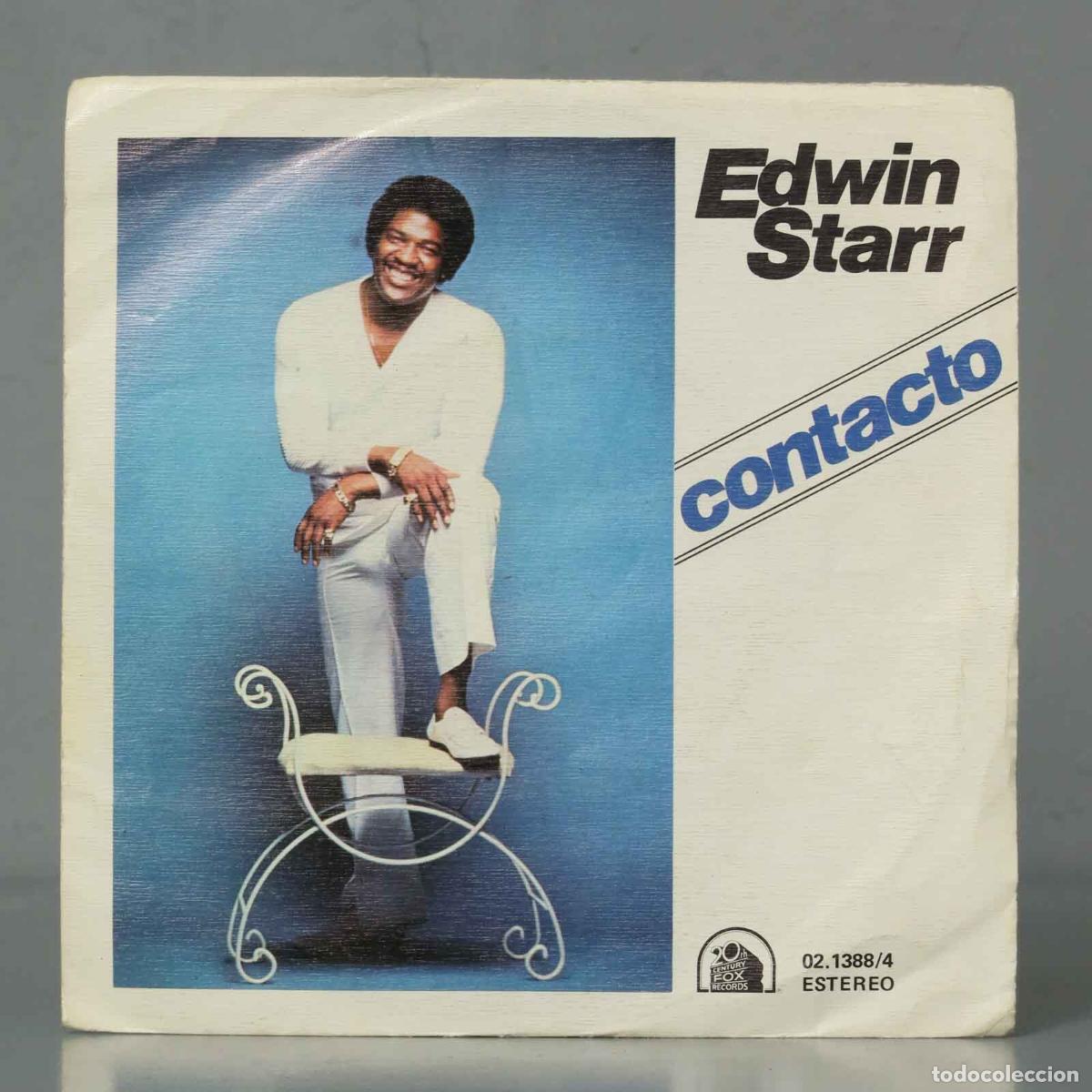 Discos de vinilo: SINGLE. Edwin Starr &ndash; Contacto - Foto 1
