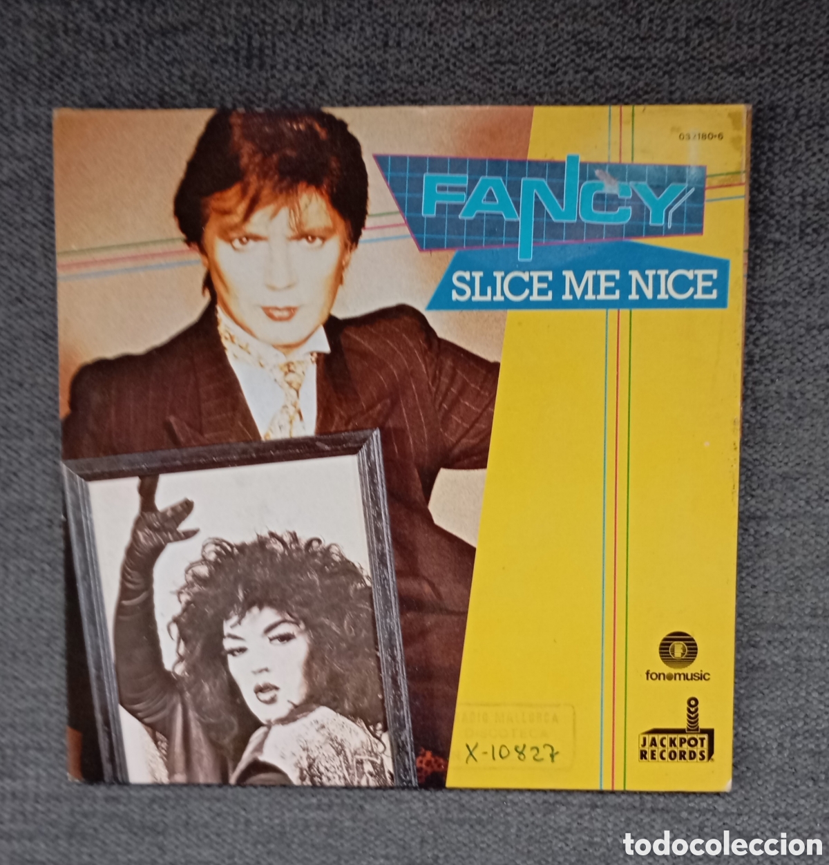 Discos de vinilo: Fancy. Slice Me Nice/ Come Inside. Single 7&rdquo;, a&ntilde;o 1985. - Foto 2