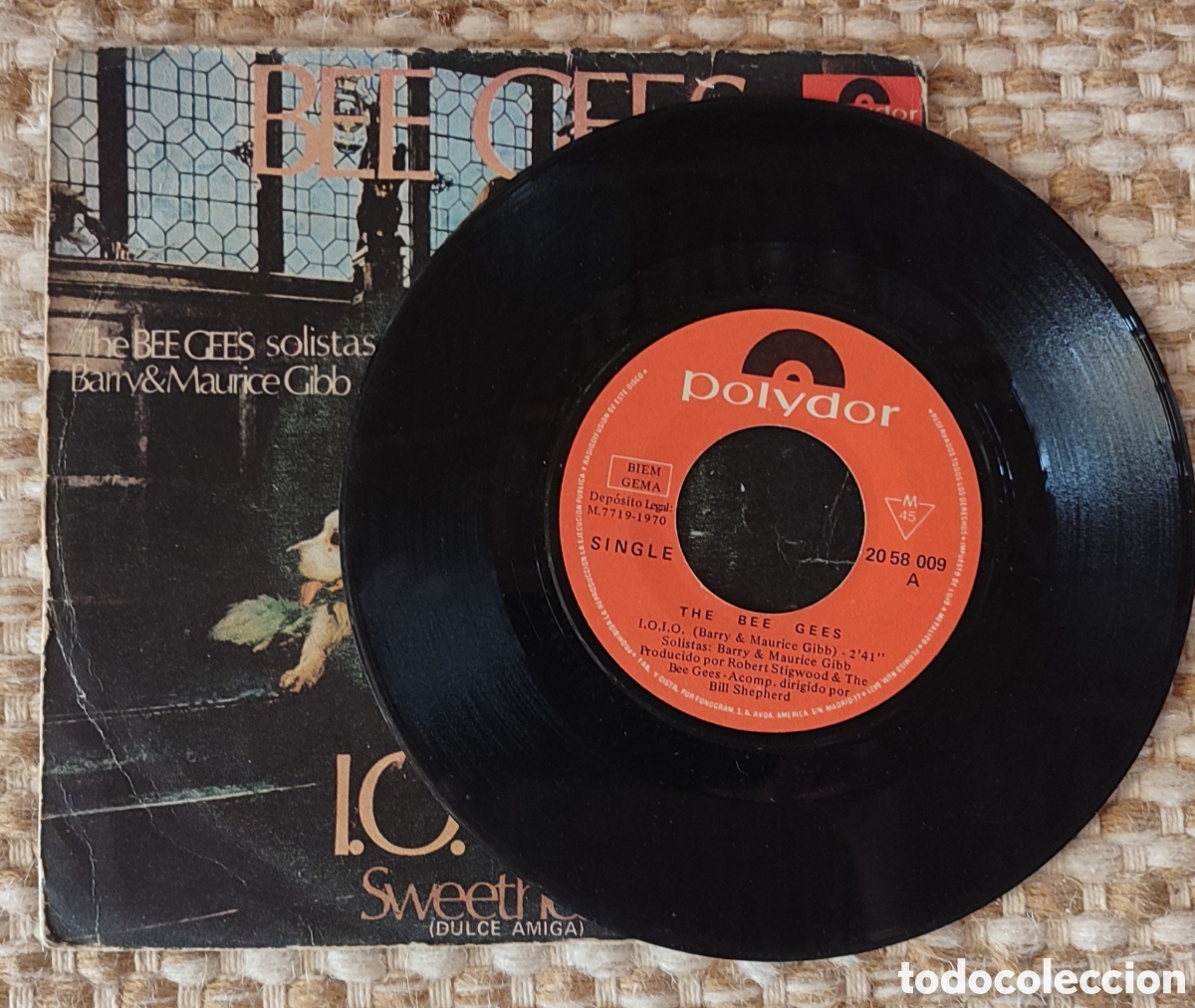 Discos de vinilo: EP Bee Gees I.O.I.O. - Foto 2