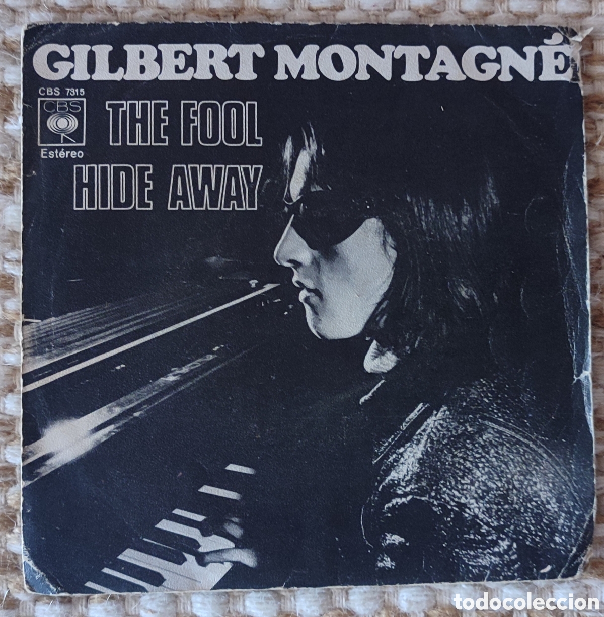 Discos de vinilo: EP Gilbert Montagne. The fool hide away - Foto 1