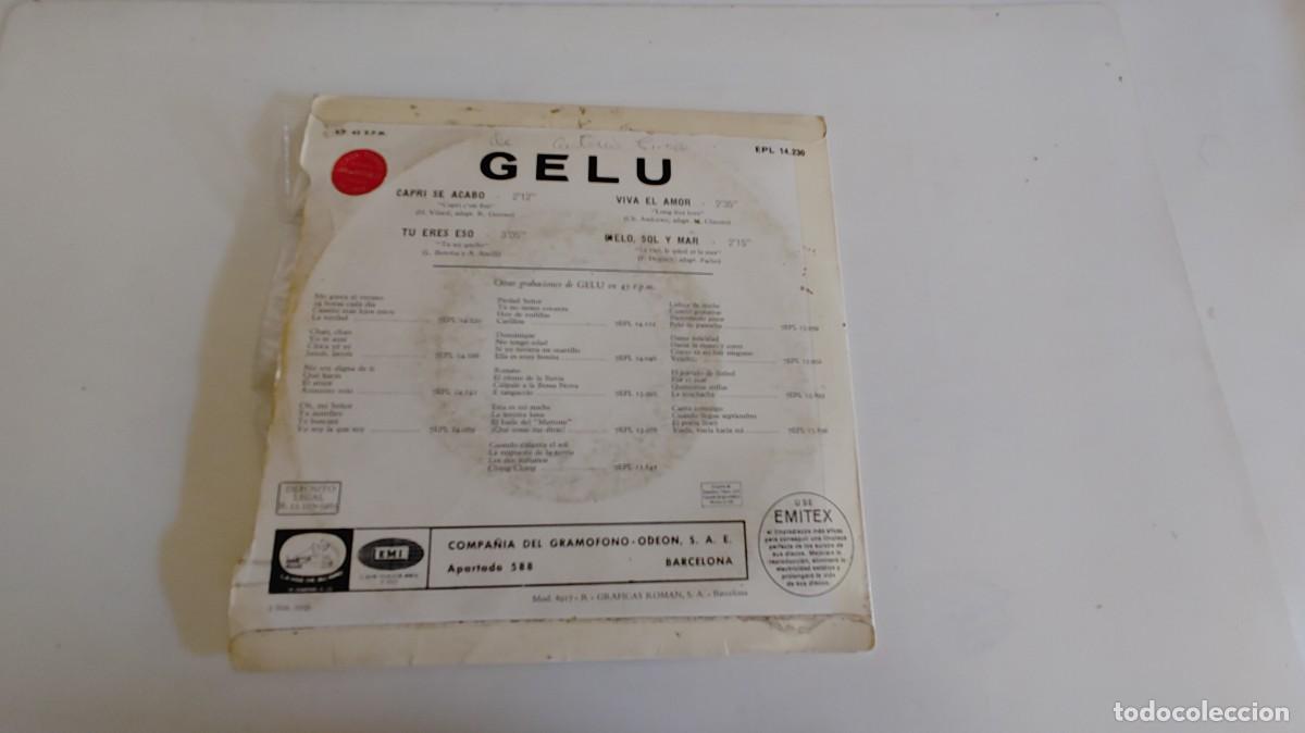 Discos de vinilo: GELU-EP CAPRI SE ACAB&Oacute; +3 - Foto 2