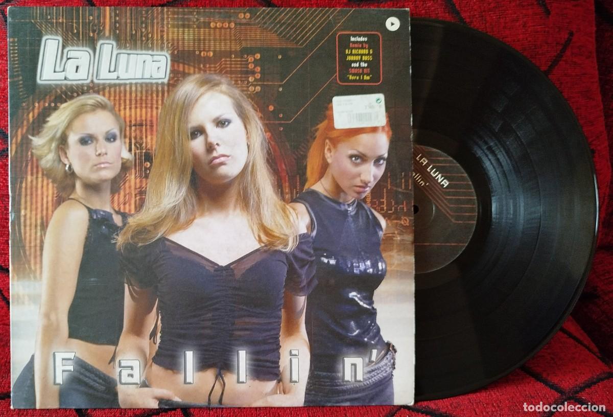 Discos de vinilo: LA LUNA ** Fallin ** MAXI SINGLE VINILO ORIGINAL 2002 - Foto 1
