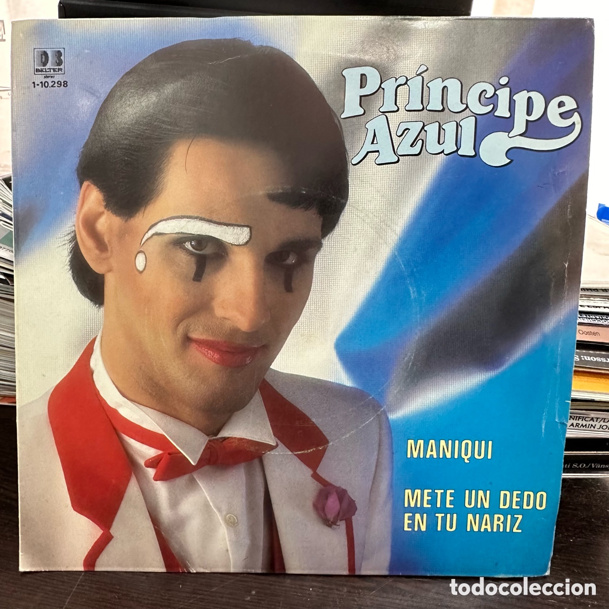 Discos de vinilo: Pr&iacute;ncipe Azul - Maniqu&iacute; (7&rdquo;, Single) - Foto 1