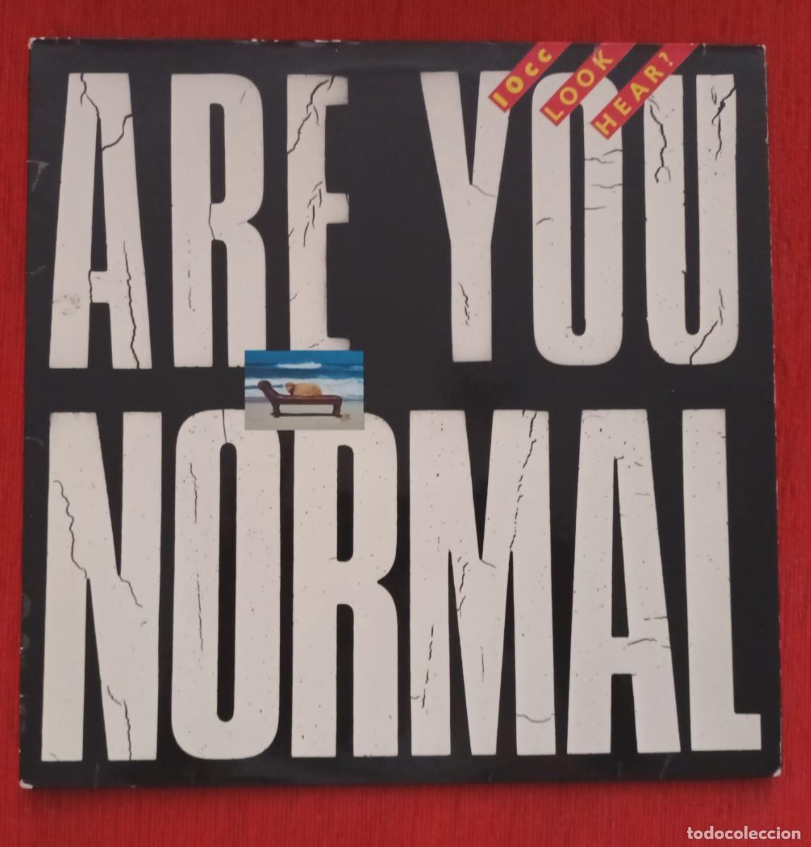 Discos de vinilo: 10 C.C. - ARE YOU NORMAL - LP - Foto 1