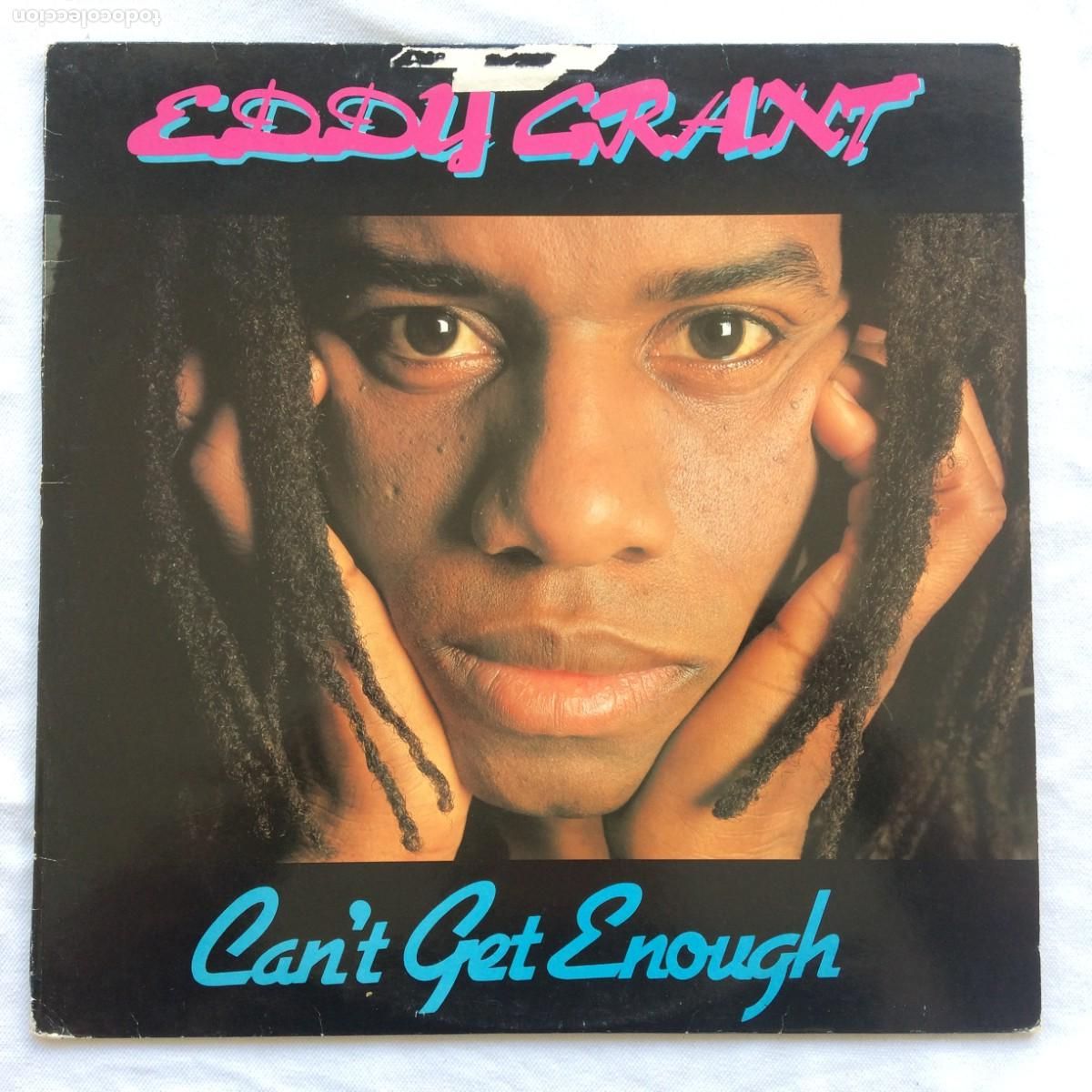 Discos de vinilo: Eddy Grant &lrm;&ndash; Cant Get Enough Scandinavia 1981 Ice - Foto 1