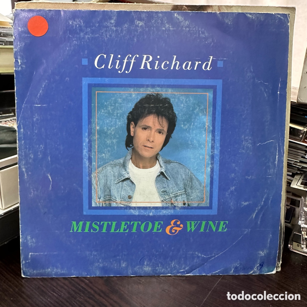 Discos de vinilo: Cliff Richard - Mistletoe & Wine (7&rdquo;, Single) - Foto 1