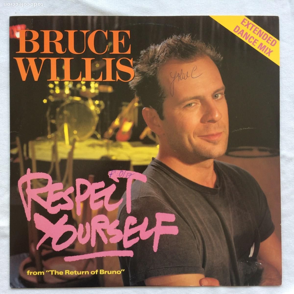 Discos de vinilo: Bruce Willis &lrm;&ndash; Respect Yourself (Extended Dance Mix) - Foto 1