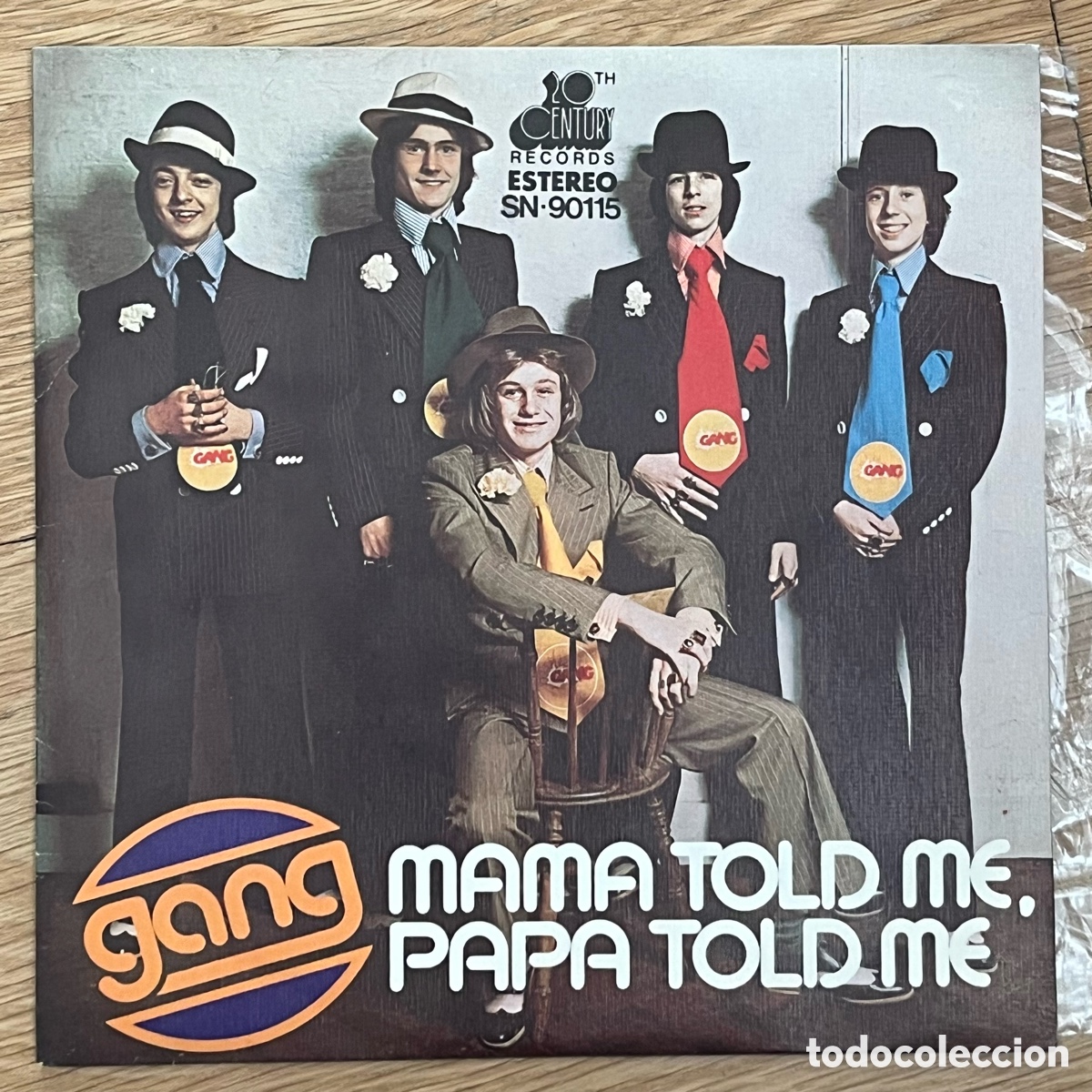 Discos de vinilo: Gang - Mama Told Me&hellip; - single - Foto 1