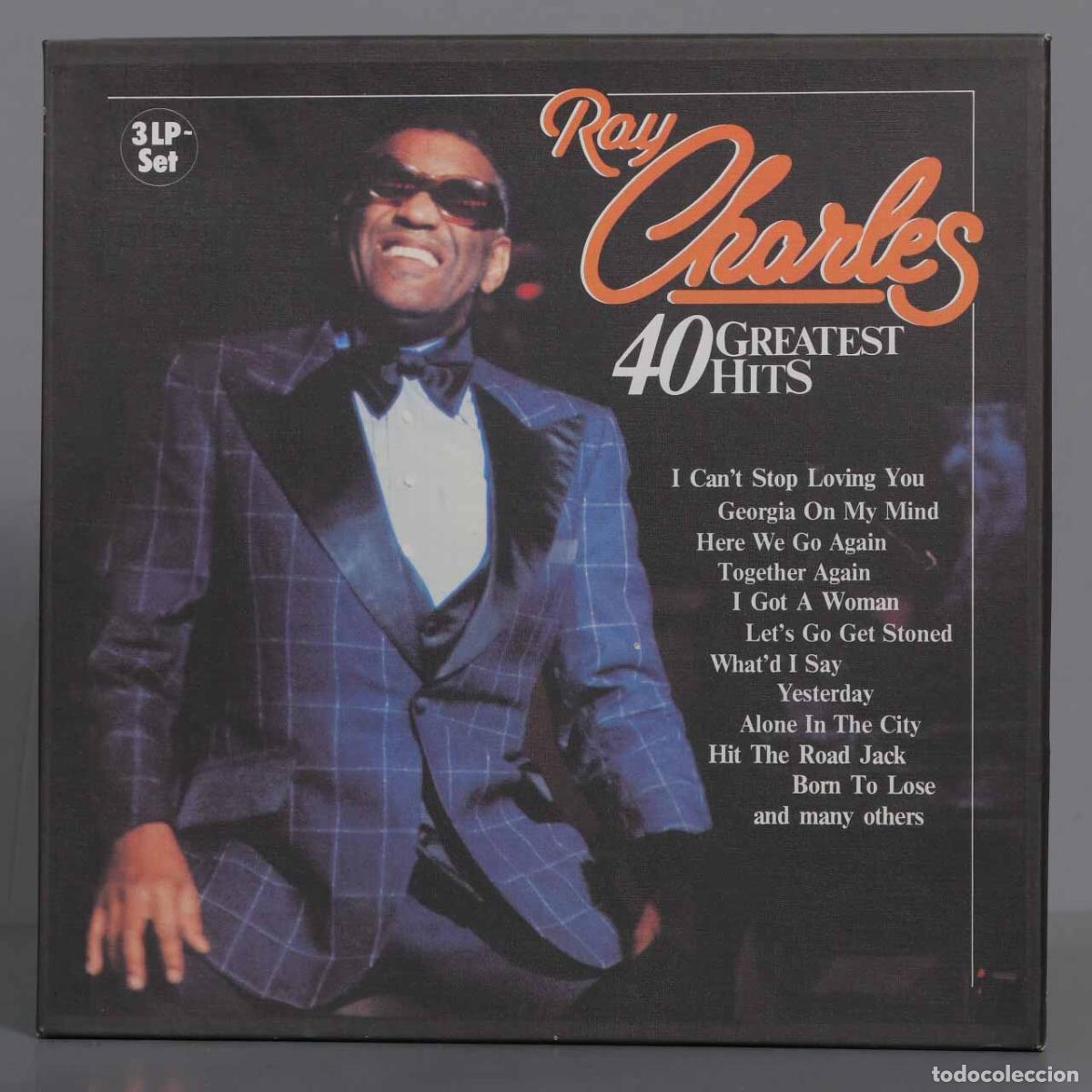 Discos de vinilo: LP. CHARLES. 40 GREATEST HITS - Foto 1