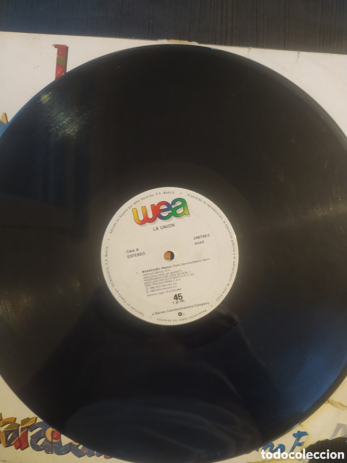 Discos de vinilo: La Uni&oacute;n Maracaibo editado en Espa&ntilde;a - Foto 3