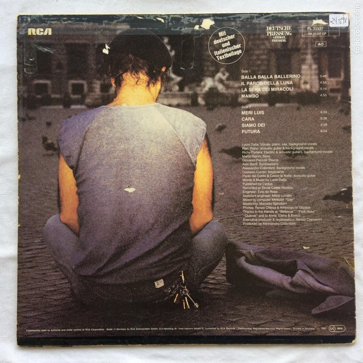 Discos de vinilo: Lucio Dalla &lrm;&ndash; Dalla Germany 1990 RCA Victor - Foto 2