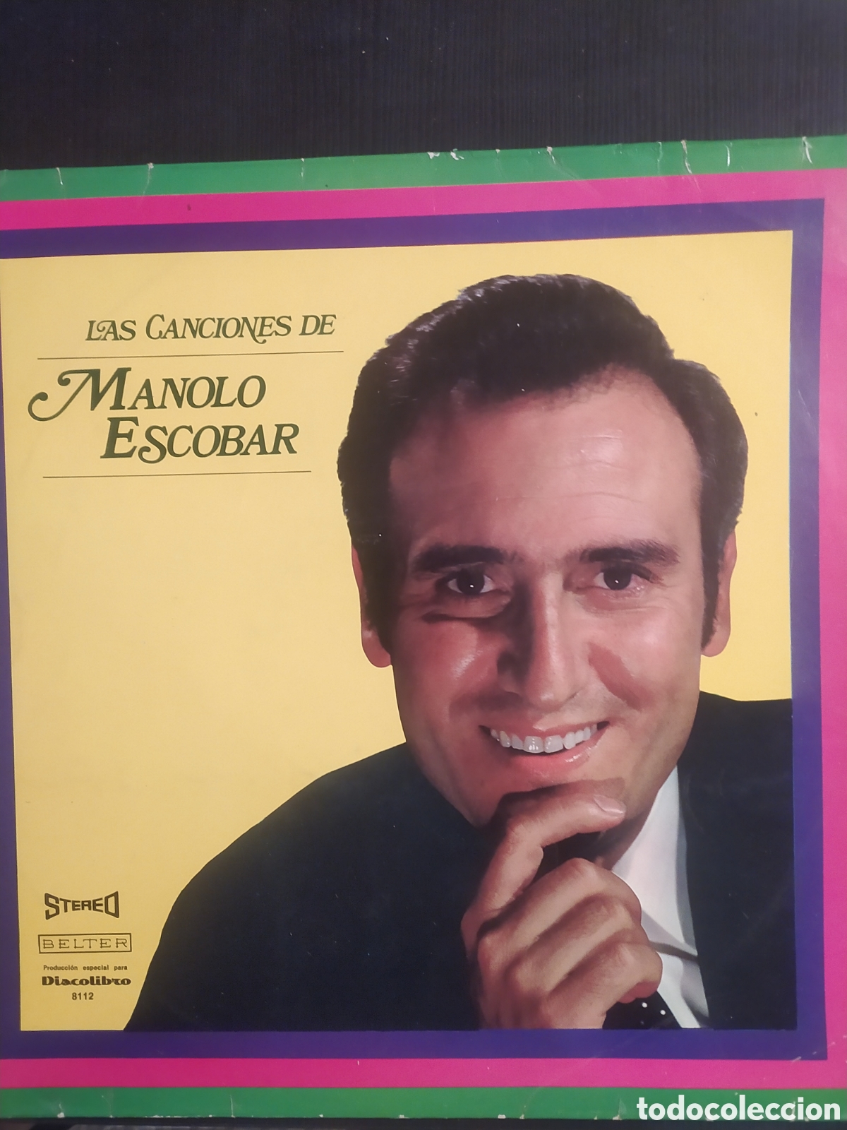 Discos de vinilo: LP las canciones de Manolo Escobar - Foto 1