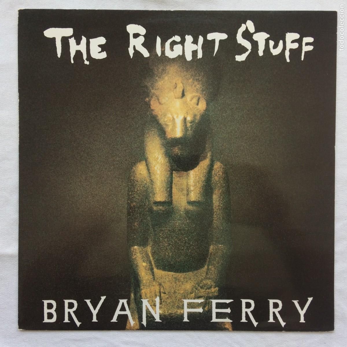 Discos de vinilo: Bryan Ferry &lrm;&ndash; The Right Stuff UK 1987 Virgin Maxi - Foto 1