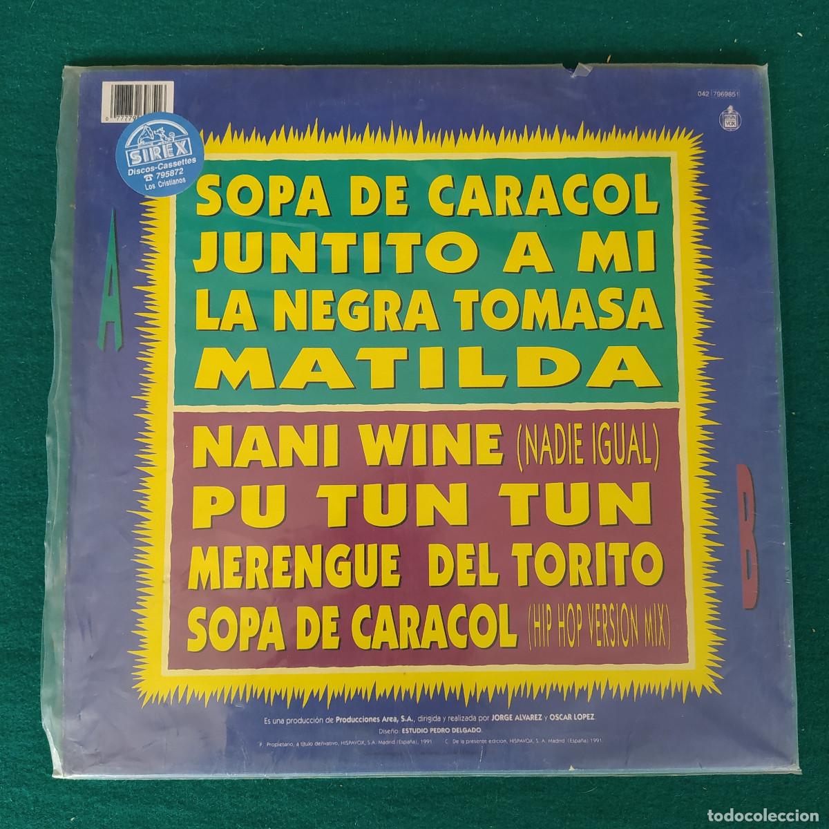 Discos de vinilo: Soca Factory &ndash; Sopa De Caracol - Foto 2