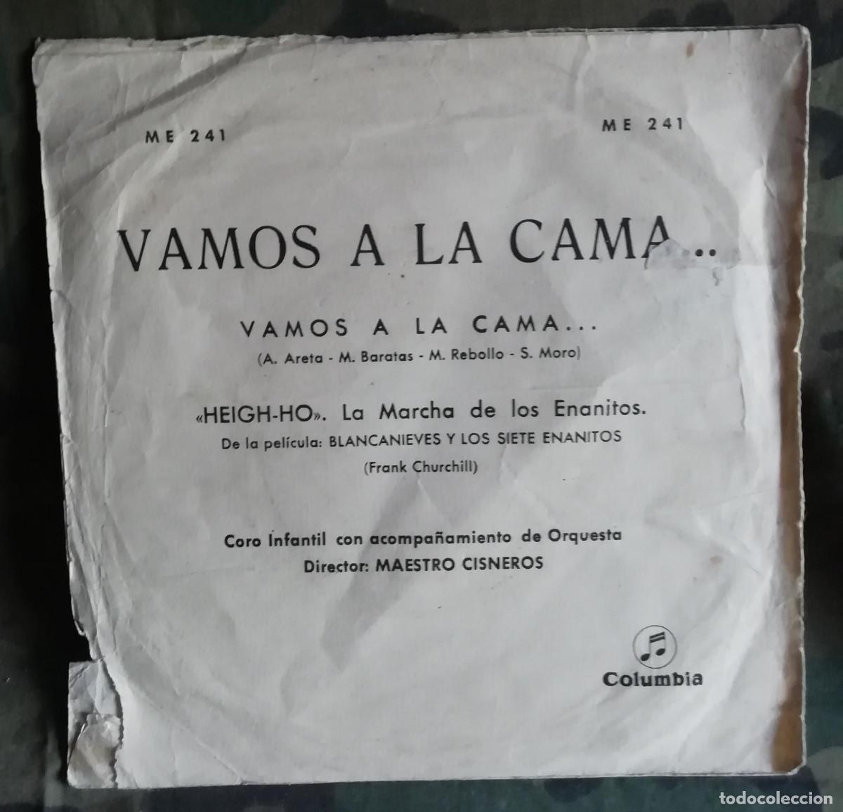Discos de vinilo: Vamos a la cama 7 S&Oacute;LO PORTADA - Foto 2
