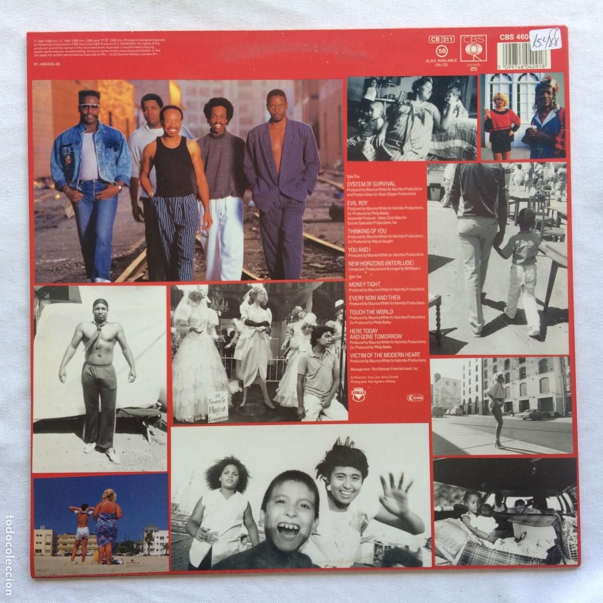 Discos de vinilo: Earth, Wind & Fire &lrm;&ndash; Touch The World Holanda 1987 CBS* - Foto 2