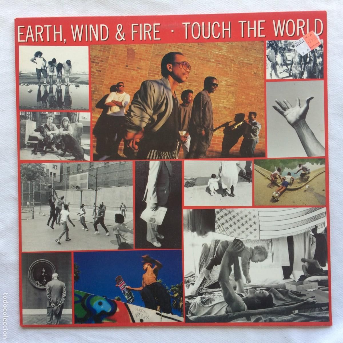 Discos de vinilo: Earth, Wind & Fire &lrm;&ndash; Touch The World Holanda 1987 CBS* - Foto 1