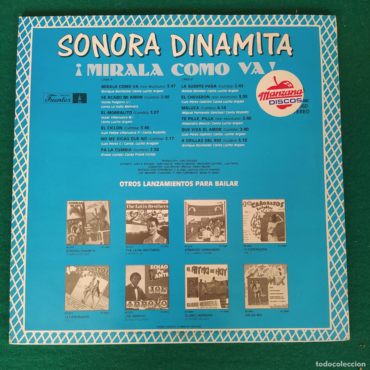 Discos de vinilo: Sonora Dinamita &ndash; &iexcl;Mirala Como Va! - Foto 2