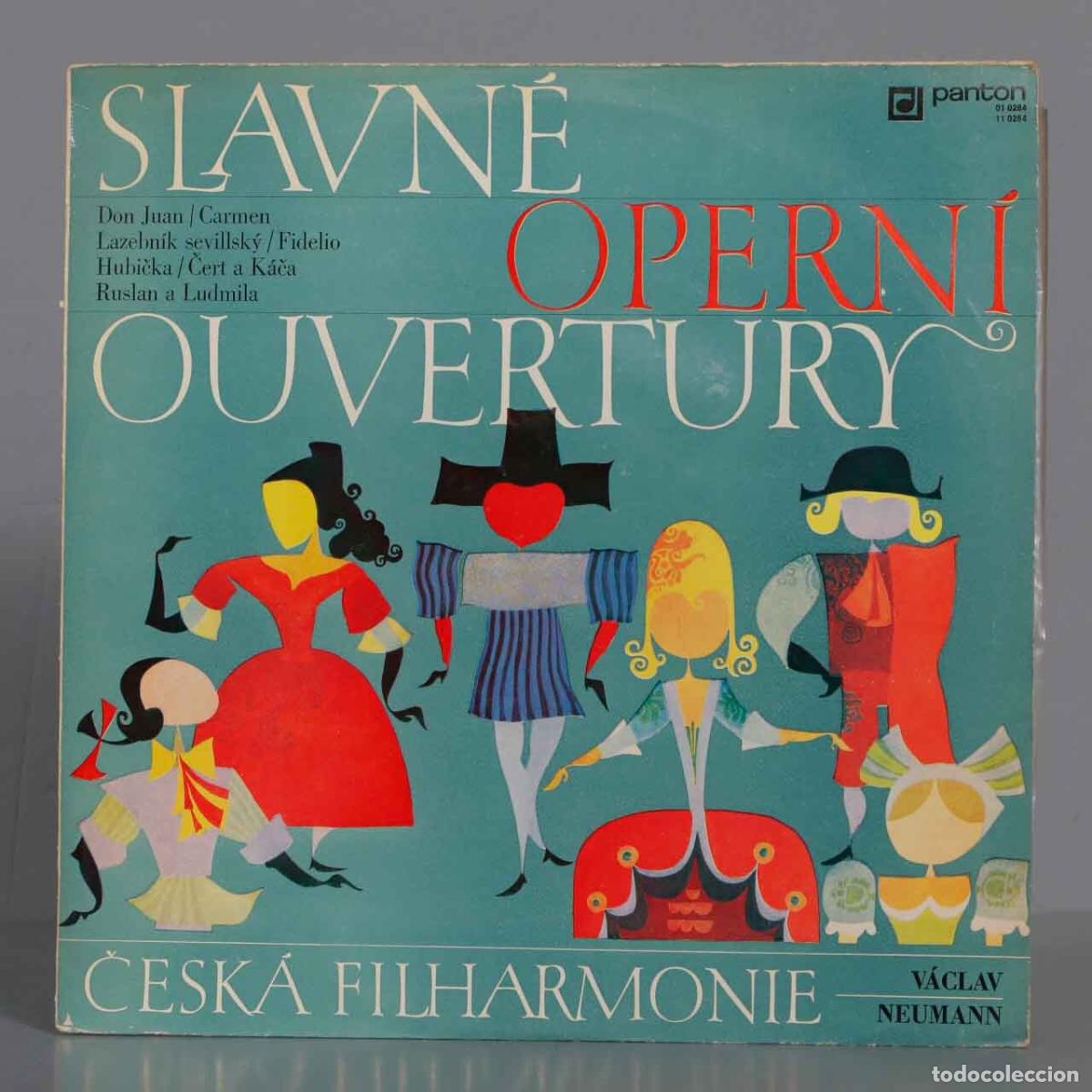 Discos de vinilo: LP. Česk&aacute; Filharmonie, V&aacute;clav Neumann &ndash; Slavn&eacute; Opern&iacute; Ouvertury