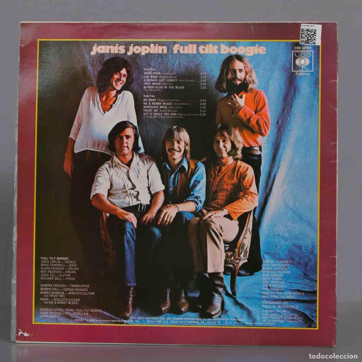 Discos de vinilo: LP. Pearl. JANIS JOPIN - Foto 2