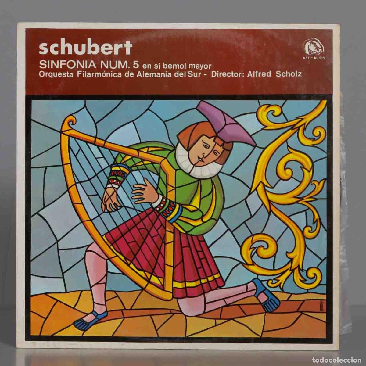 Discos de vinilo: LP. SINFONIA 5. SCHUBERT. SCHOLZ - Foto 1