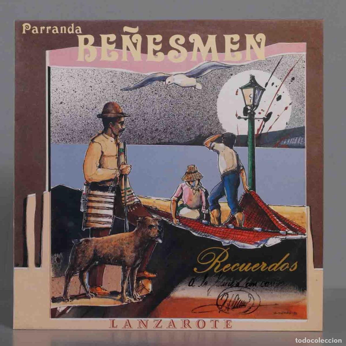 Discos de vinilo: LP. Parranda Be&ntilde;esmen &ndash; Lanzarote - Foto 1