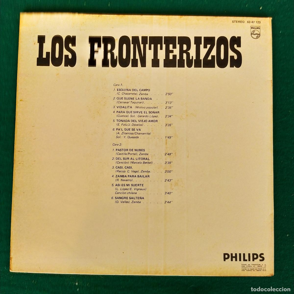 Discos de vinilo: Los Fronterizos &ndash; Disco de Oro - Foto 2