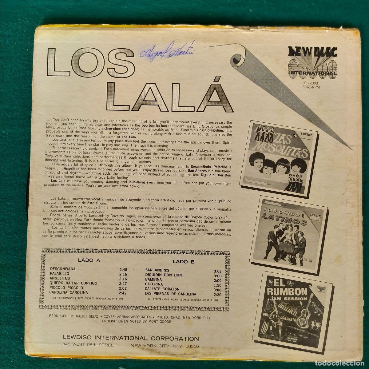 Discos de vinilo: Los Lala &ndash; Introducing Los Lala - Foto 2