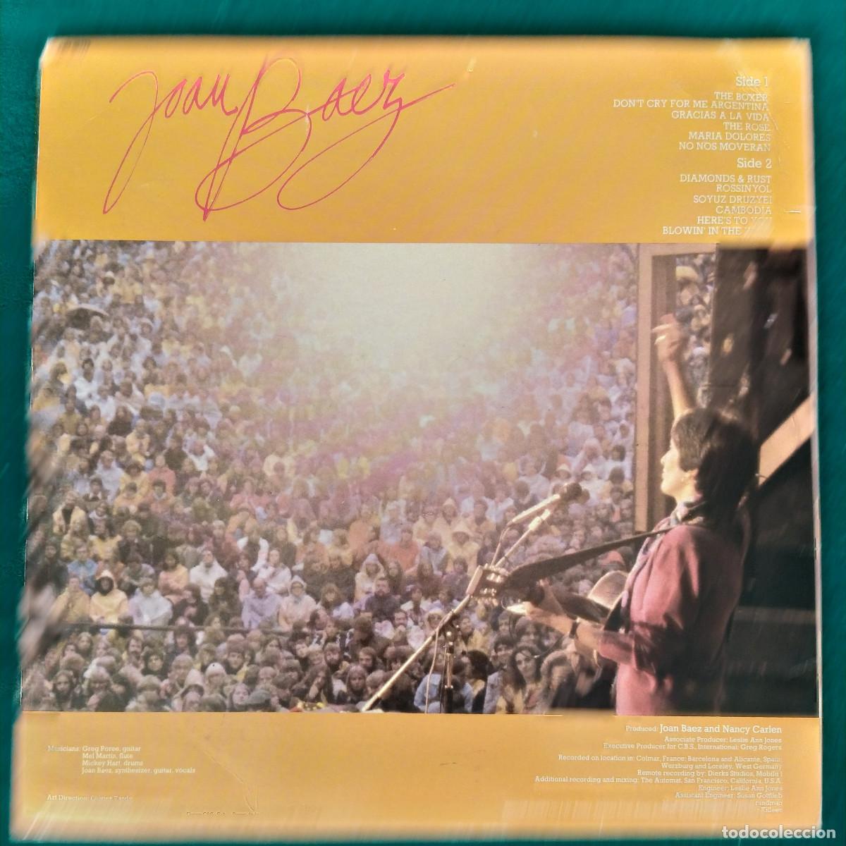 Discos de vinilo: Joan Baez &ndash; Tour Europea - Foto 2