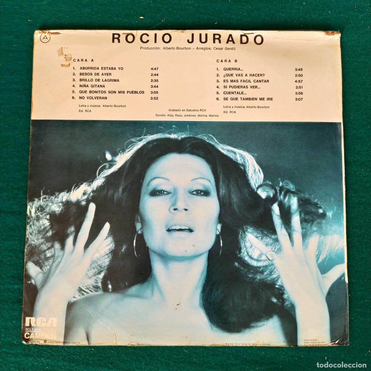 Discos de vinilo: Rocio Jurado &ndash; Roc&iacute;o - Foto 2
