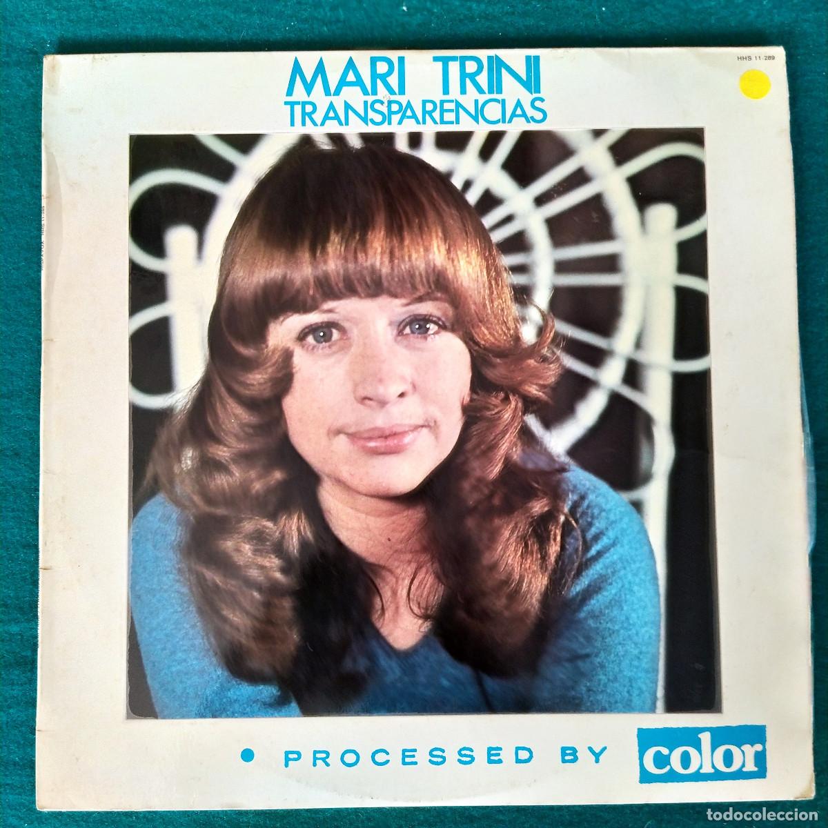 Discos de vinilo: Mari Trini &ndash; Transparencias - Foto 1