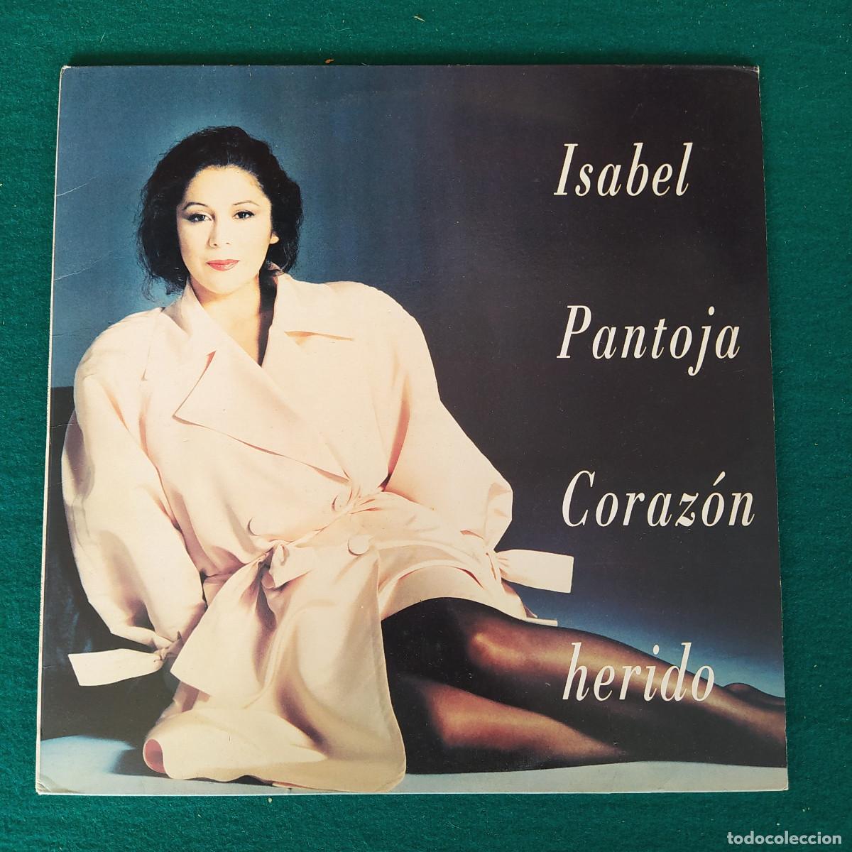 Discos de vinilo: Isabel Pantoja &ndash; Coraz&oacute;n Herido - Foto 1