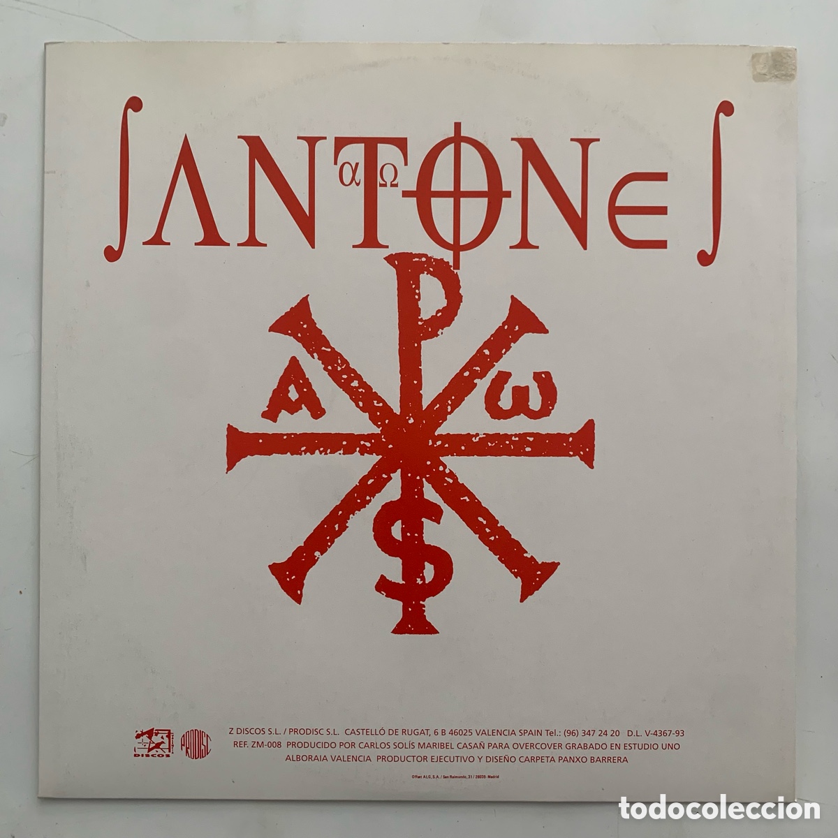 Discos de vinilo: MAXI 12 Santones &lrm;&ndash; Amen - Foto 2